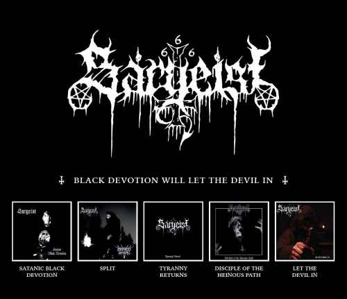 SARGEIST - Black Devotion Will Let the Devil In 5CD BOX